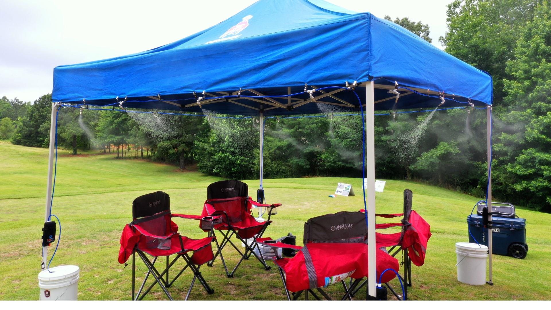 Harnessing Nature's Power: Potential Health Benefits of Misting Systems for Temperature Reduction and Outdoor Pollution Control