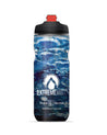 athletic water bottle with water design