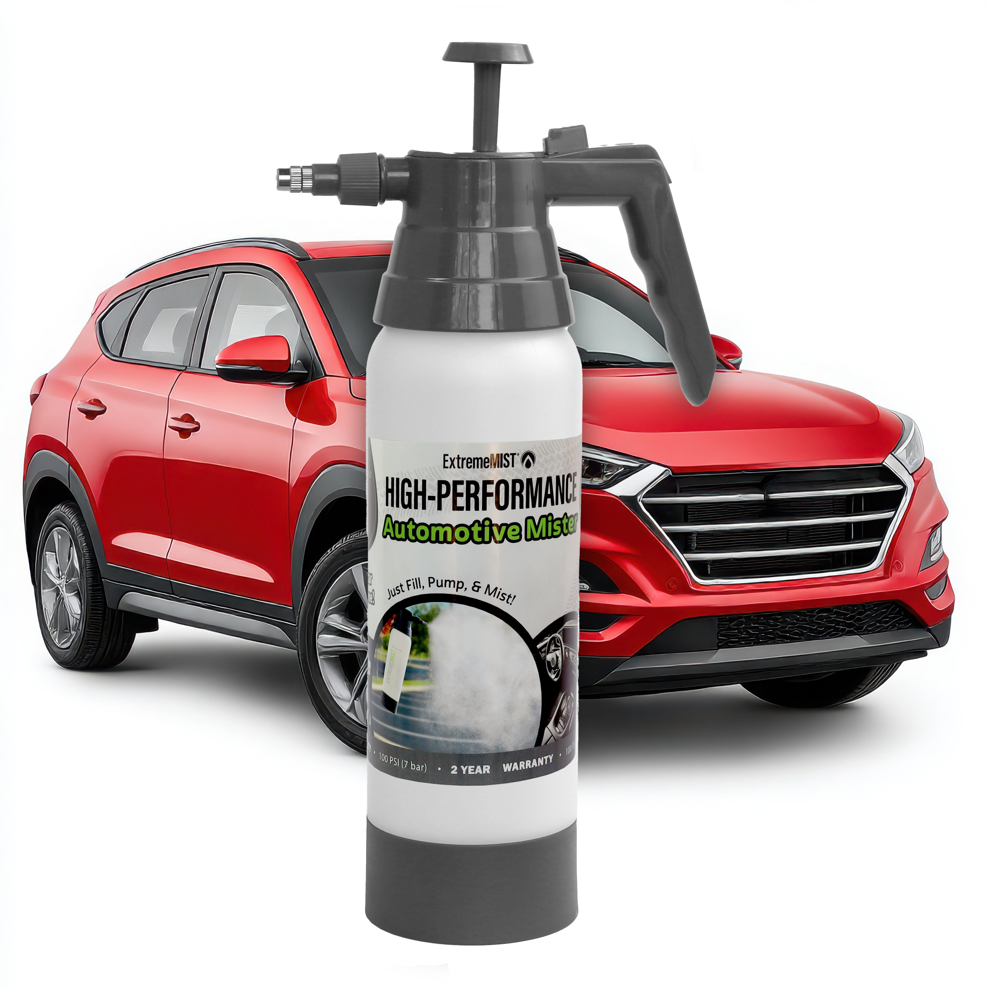 misting pump bottle for cars