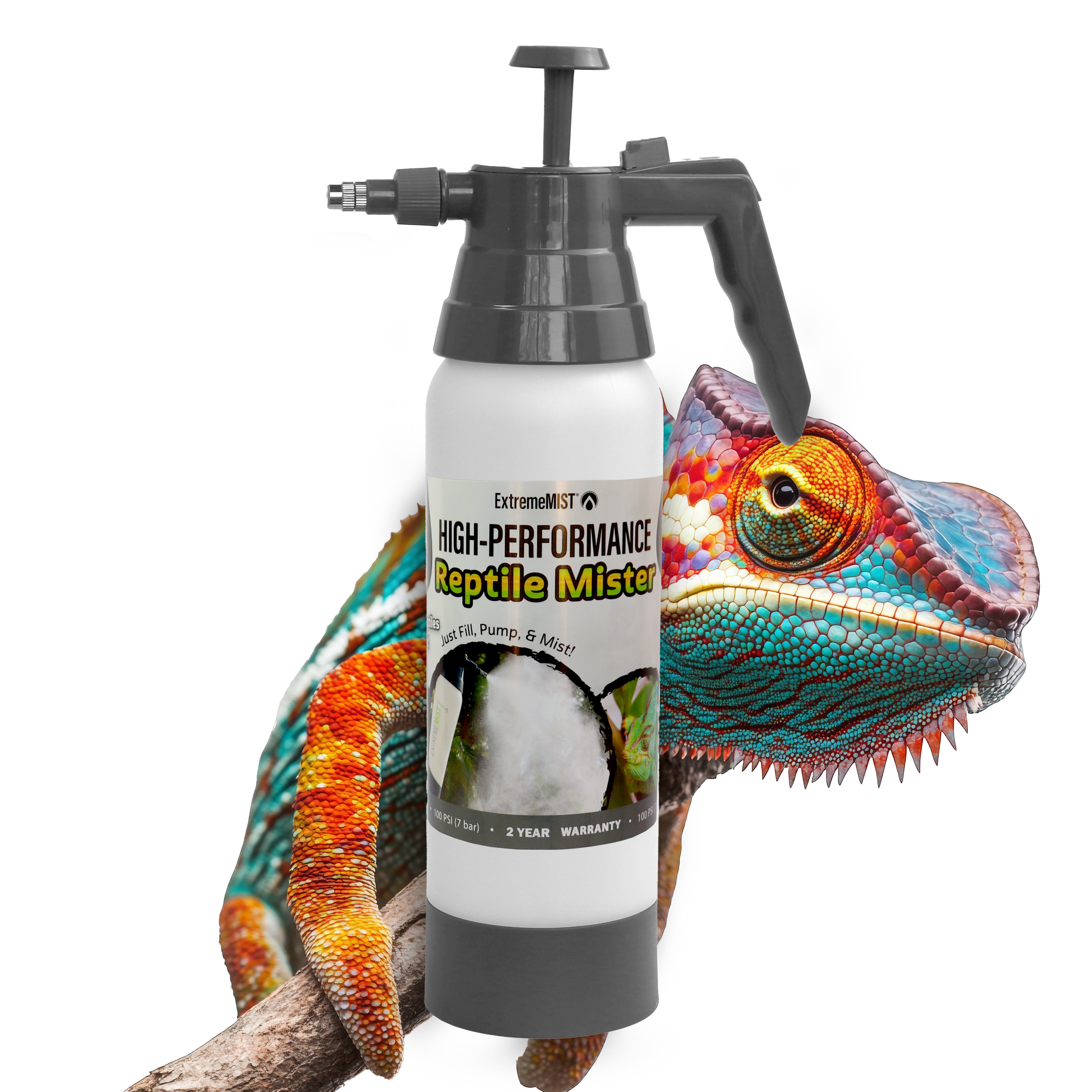 high performance misting bottle for reptiles