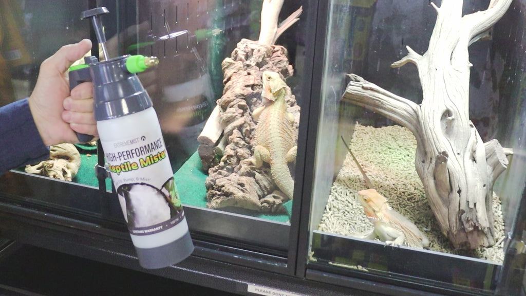 reptile mister pump-up spray bottle video advertisement
