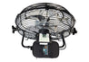top down of back of misting fan